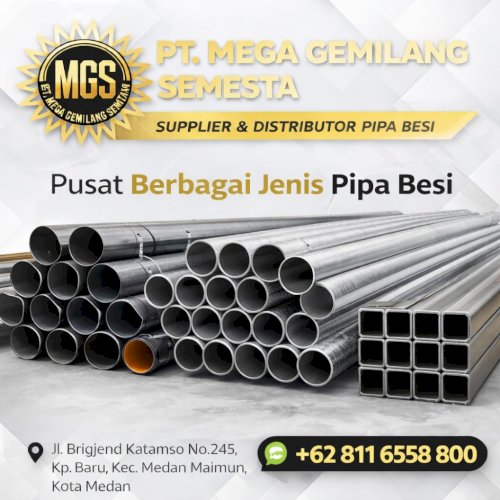 Distributor Pipa Besi di Medan