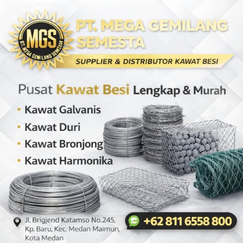 supplier  kawat besi dikota medan | Toko Besi Terdekat