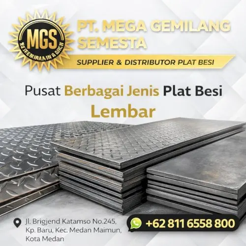 Supplier Plat Besi Lembar Medan Terlengkap